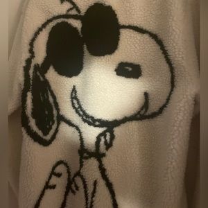 H&M Snoopy Fleece Jacket